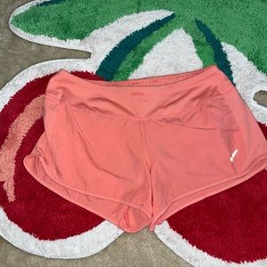Pink nike shorts